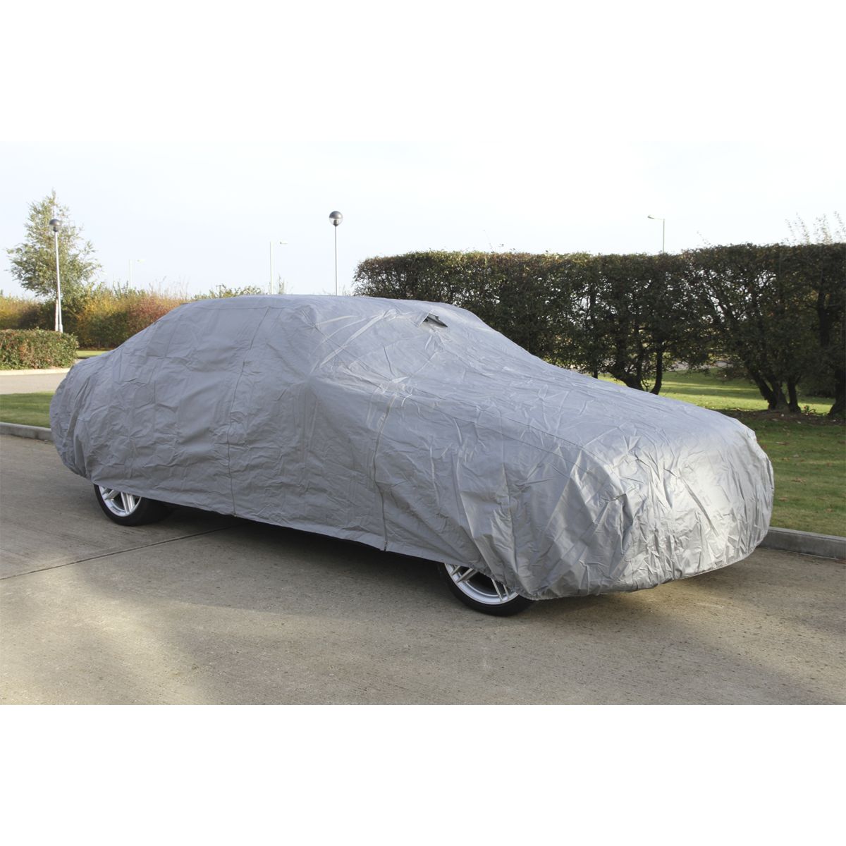Sealey Car Cover X-Large 4830 x 1780 x 1220mm - Image 2