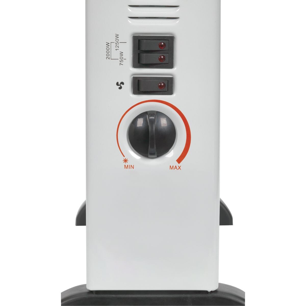 Sealey Convector Heater with 3 Heat Settings Thermostat & Turbo Fan 2000W - Image 3