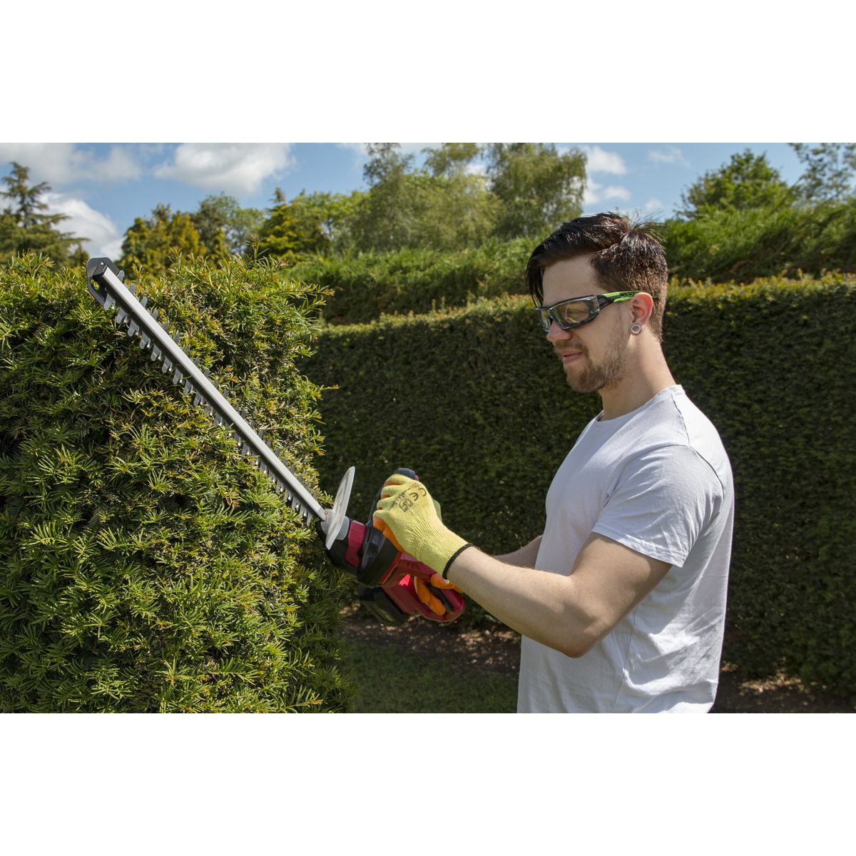 Sealey SV20 Series 52cm Cordless Hedge Trimmer 20V - Body Only - Image 10