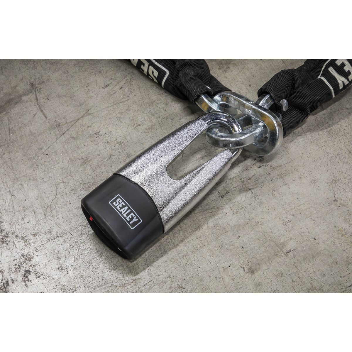 Sealey Motorcycle Chain & Disc Lock 10.5 x 10.5 x 1500mm 4* ART Approved - Image 9