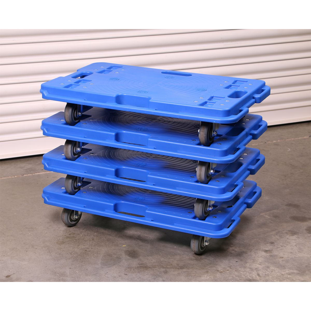 Sealey Interlocking Plastic Dolly 150kg Capacity - Image 4