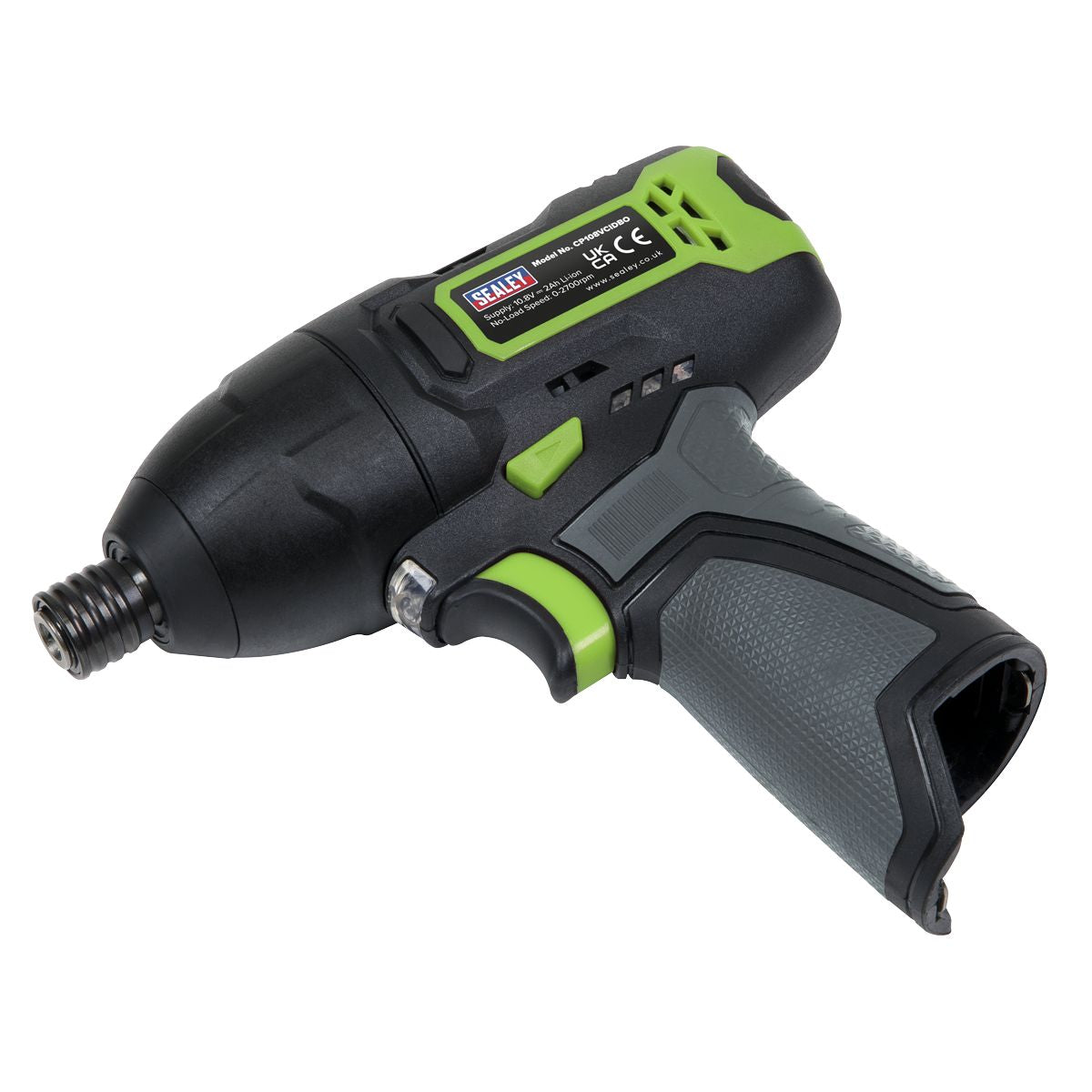 Sealey SV10.8 Series 1/4"Hex Drive Cordless Impact Driver 10.8V - Body Only - Image 3