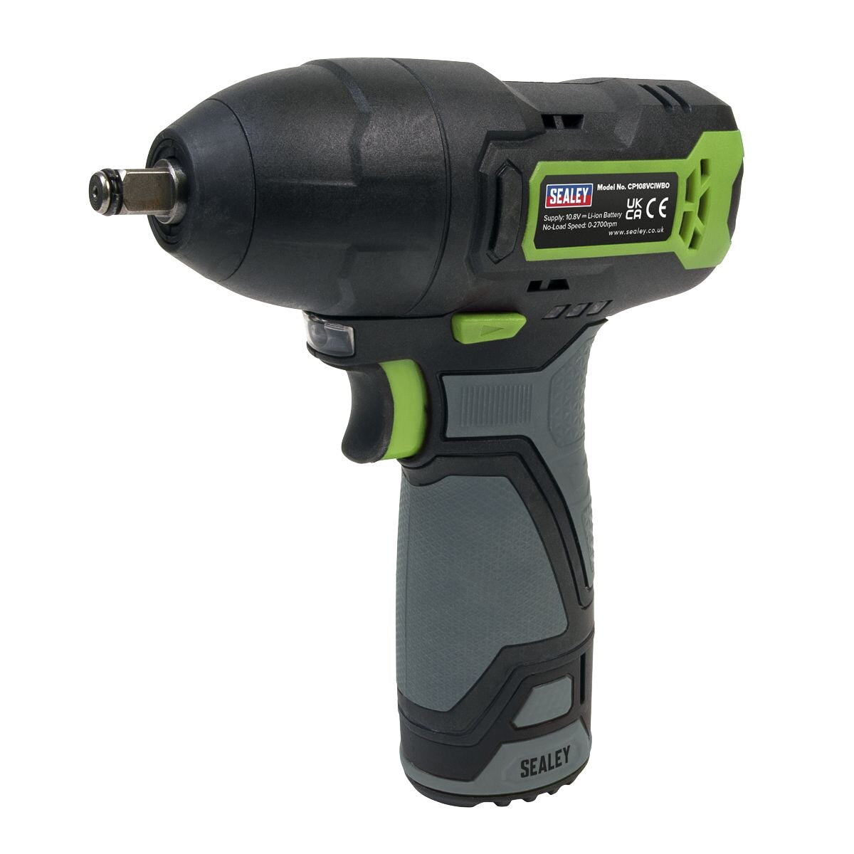 Sealey SV10.8 Series 3/8"Sq Drive Cordless Impact Wrench 10.8V - Body Only - Image 4