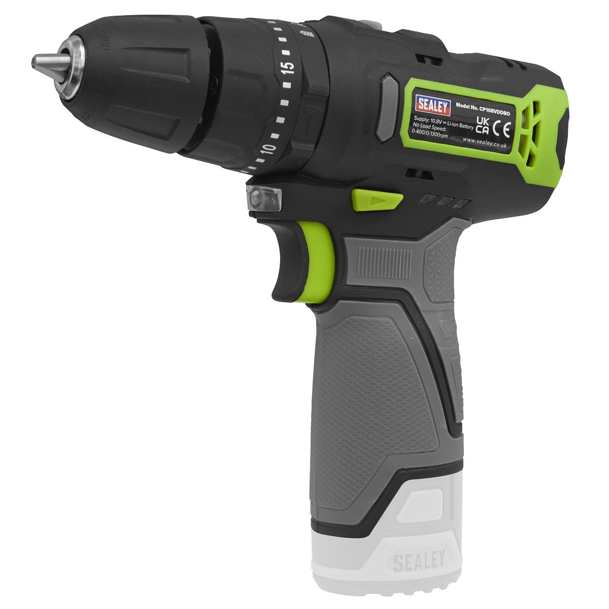 Sealey 4 x SV10.8 Series Cordless Combo Kit 10.8V - 2 Batteries - Image 5