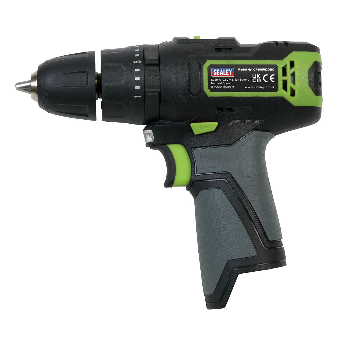 Sealey SV10.8 Series 10mm Cordless Combi Drill Kit 10.8V 2Ah CP108VDD