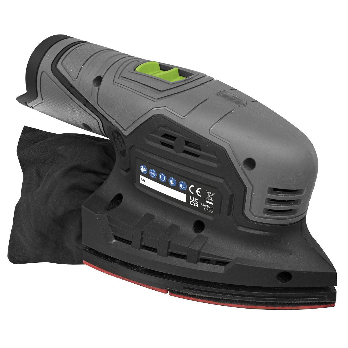 Sealey SV10.8 Series 150mm Cordless Detail Sander 10.8V - Body Only - Image 5