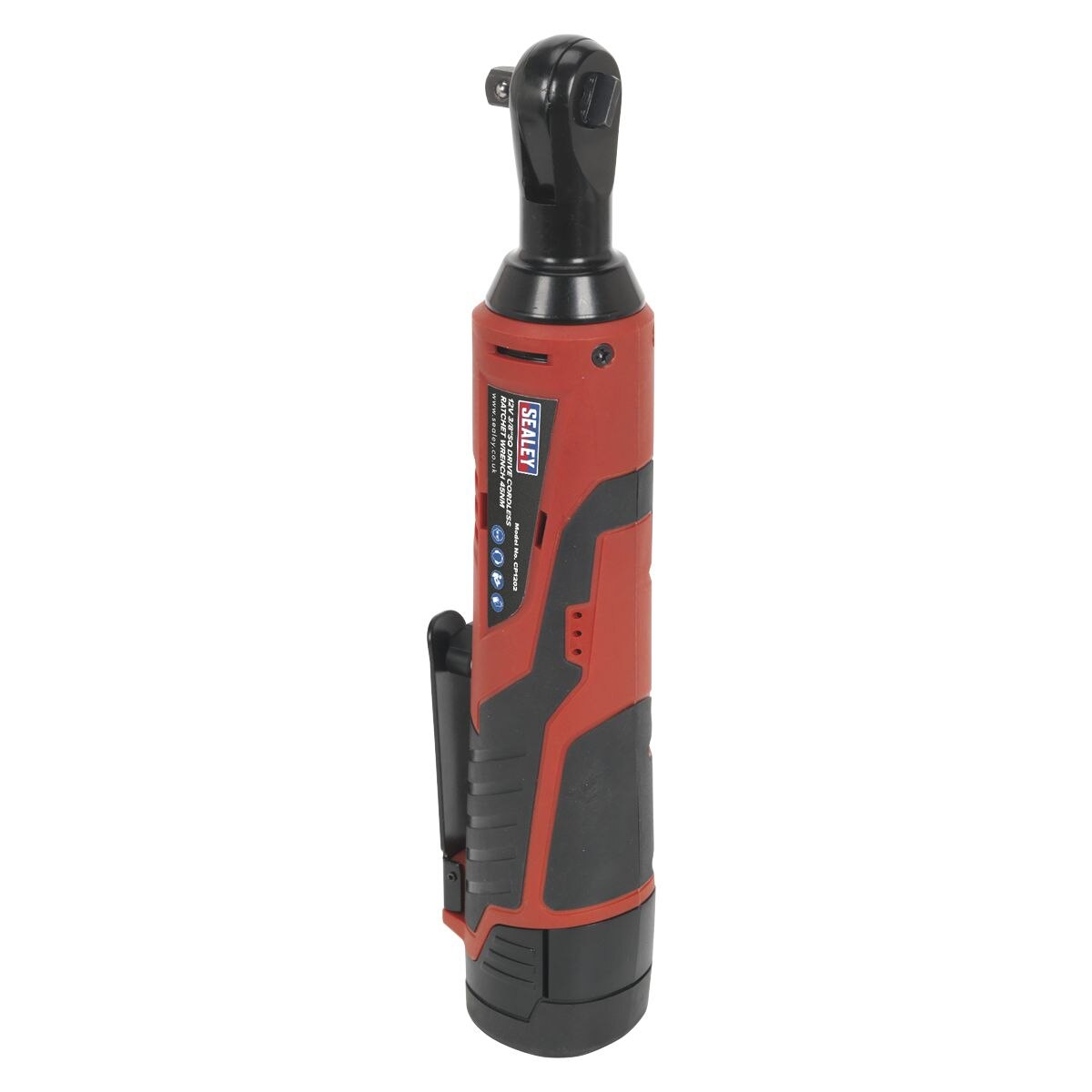 Sealey SV12 Series 3/8"Sq Drive Cordless Ratchet Wrench 12V - Body Only - Image 8