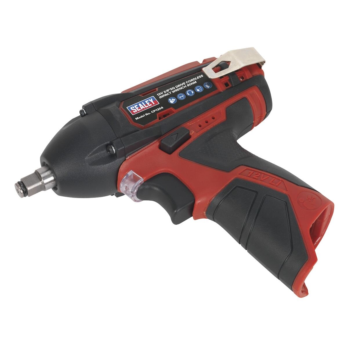 Sealey SV12 Series 3/8"Sq Drive Cordless Impact Wrench 12V - Body Only - Image 8