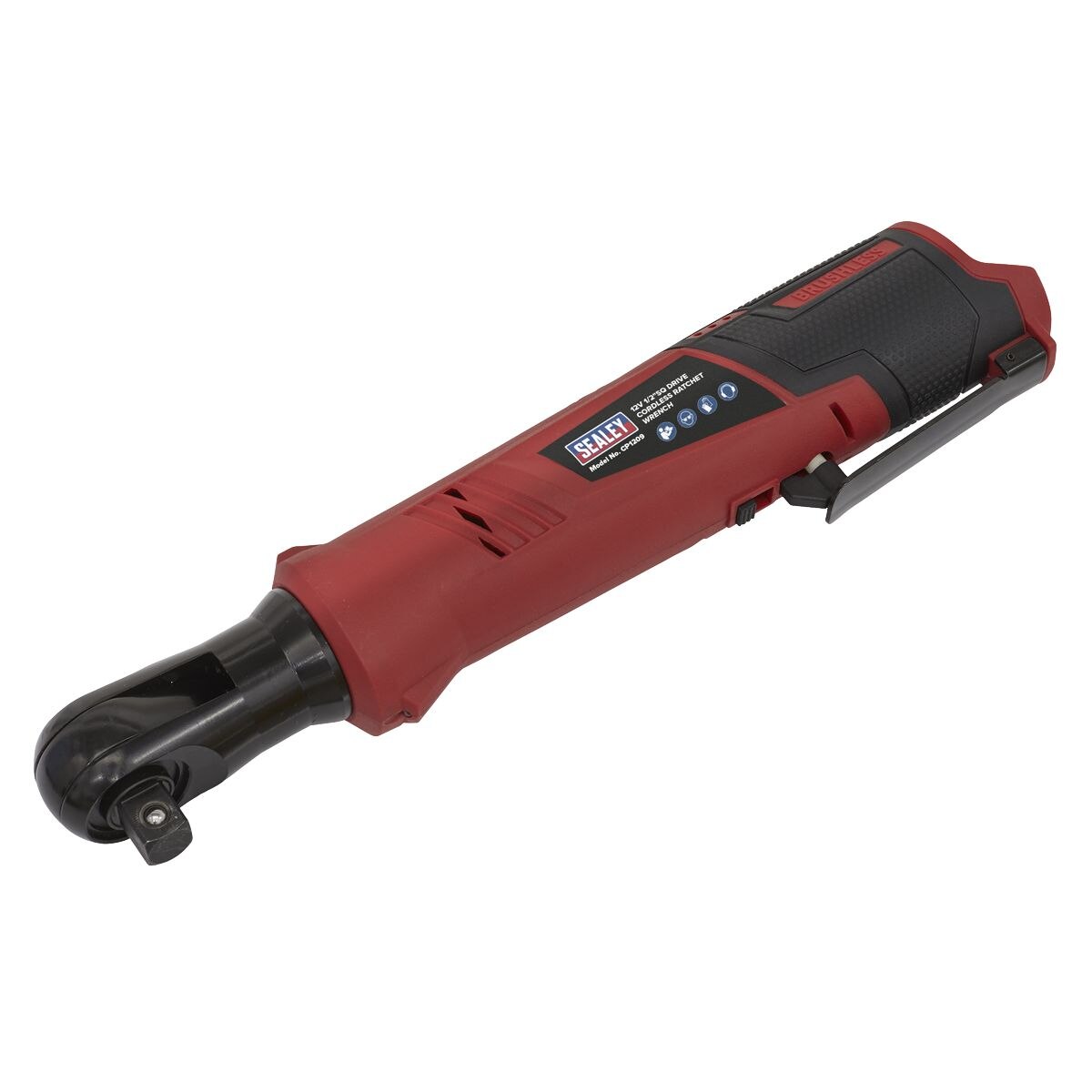 Sealey SV12 Series 1/2"Sq Drive Cordless Ratchet Wrench 12V - Body Only - Image 3