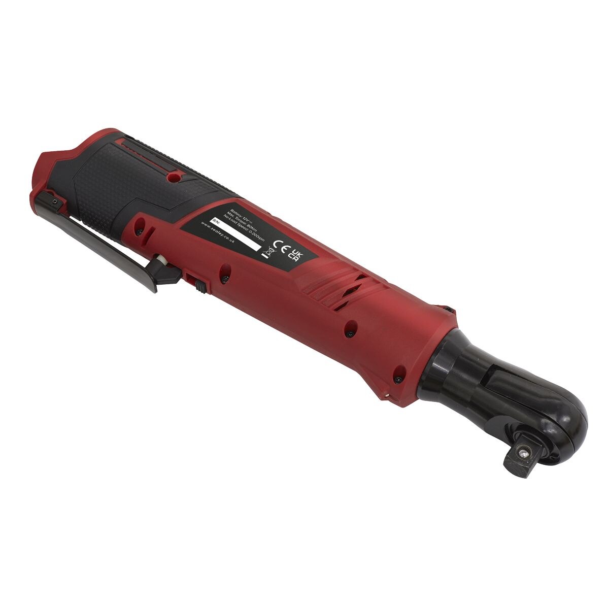 Sealey SV12 Series 1/2"Sq Drive Cordless Ratchet Wrench 12V - Body Only - Image 4