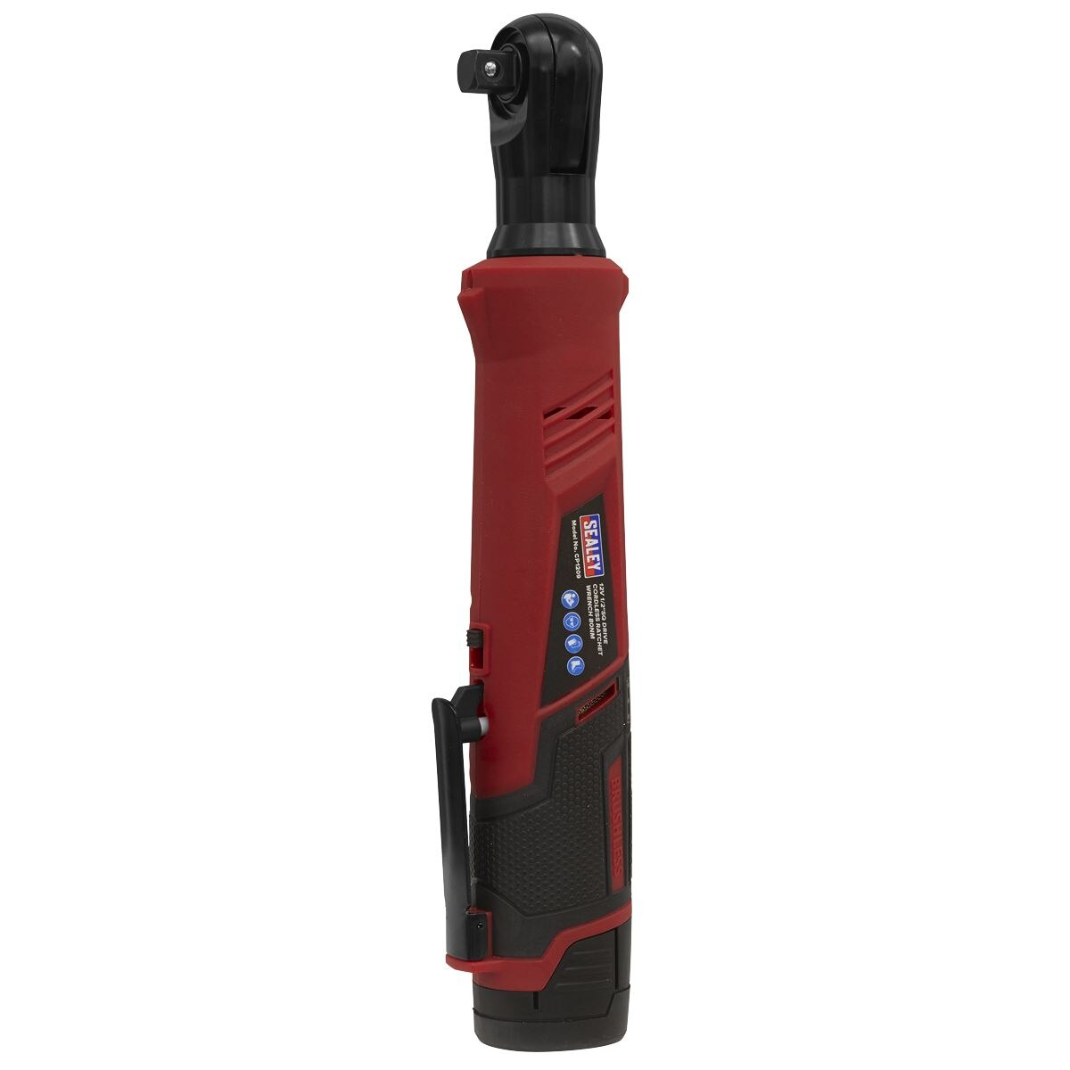 Sealey SV12 Series 1/2"Sq Drive Cordless Ratchet Wrench 12V - Body Only - Image 8