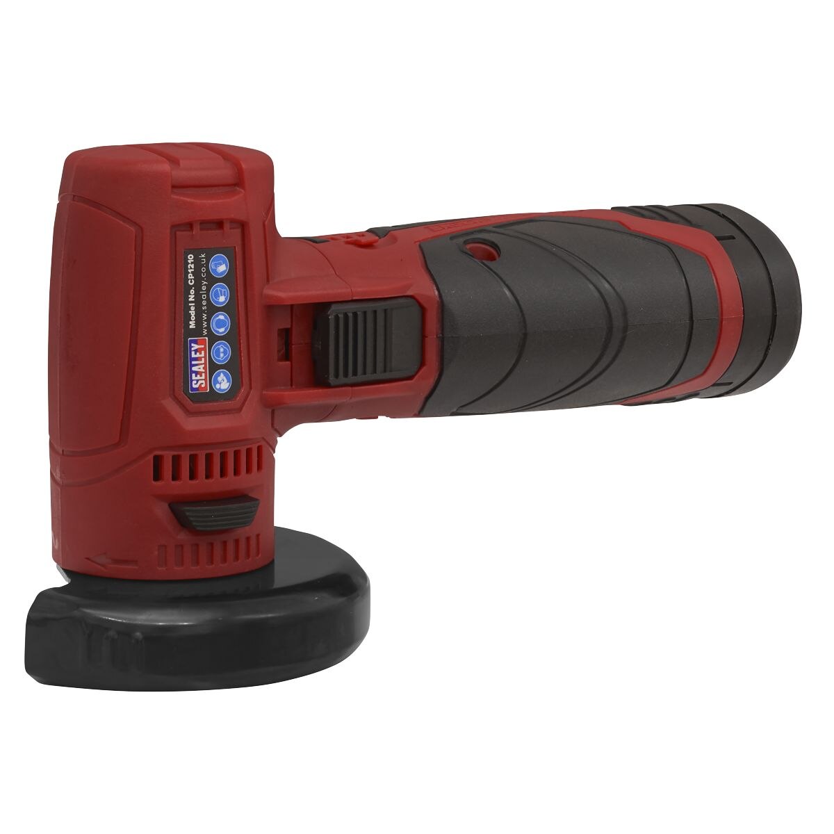 Sealey SV12 Series 75mm Cordless Angle Grinder 12V - Body Only - Image 6