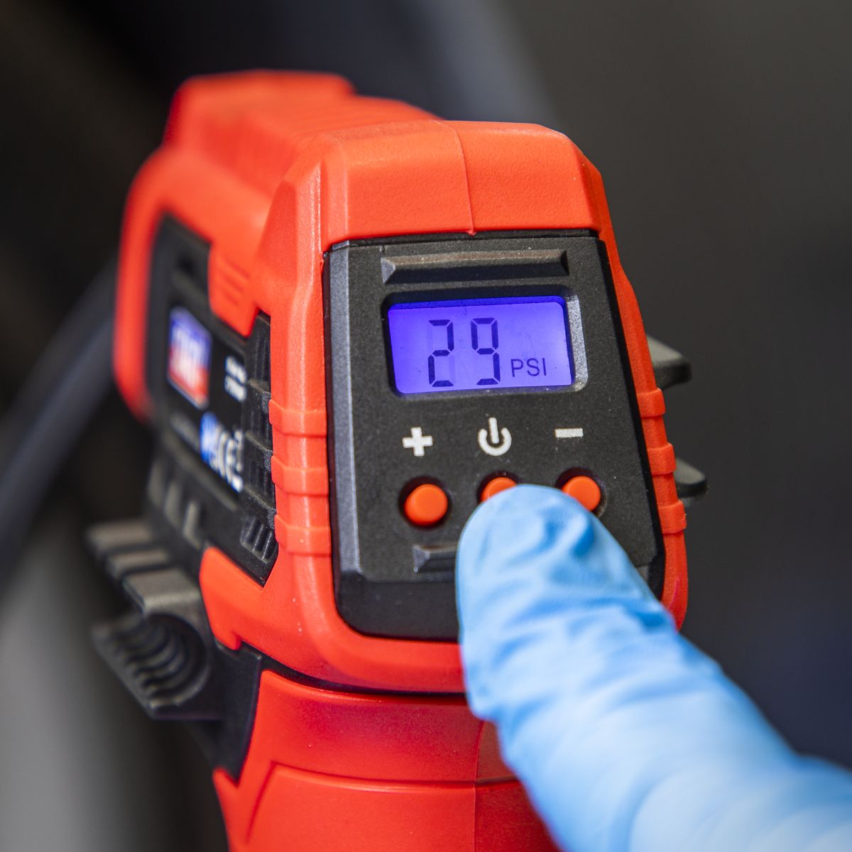 Sealey SV20 Series Cordless Tyre Inflator 20V - Body Only - Image 7