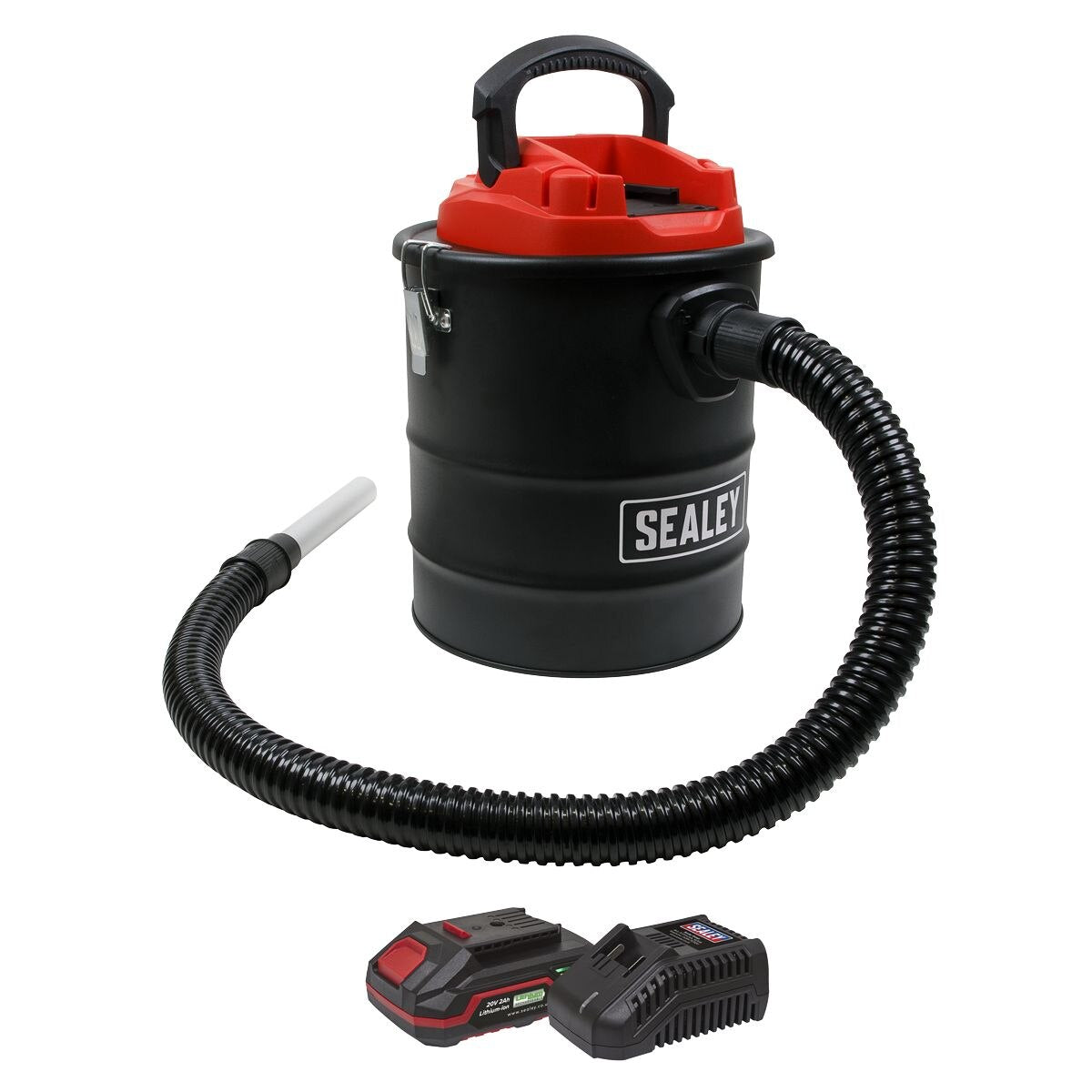 Sealey SV20 Series 15L Cordless Handheld Ash Vacuum Cleaner Kit 20V 2Ah SV20 - Image 3