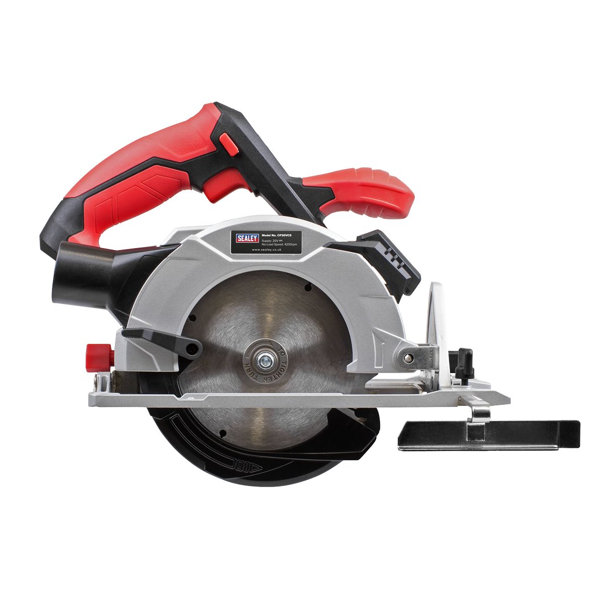 Sealey SV20 Series 150mm Cordless Circular Saw 20V - Body Only - Image 5