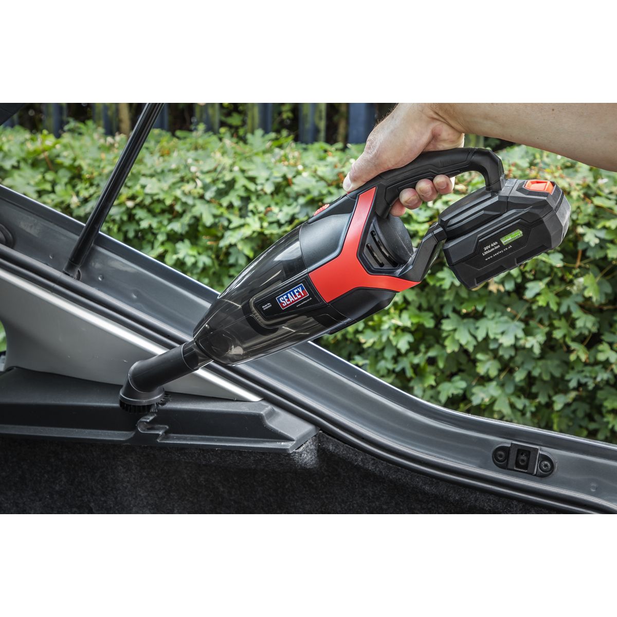 Sealey SV20 Series 650ml Cordless Handheld Vacuum Cleaner 20V - Body Only - Image 9