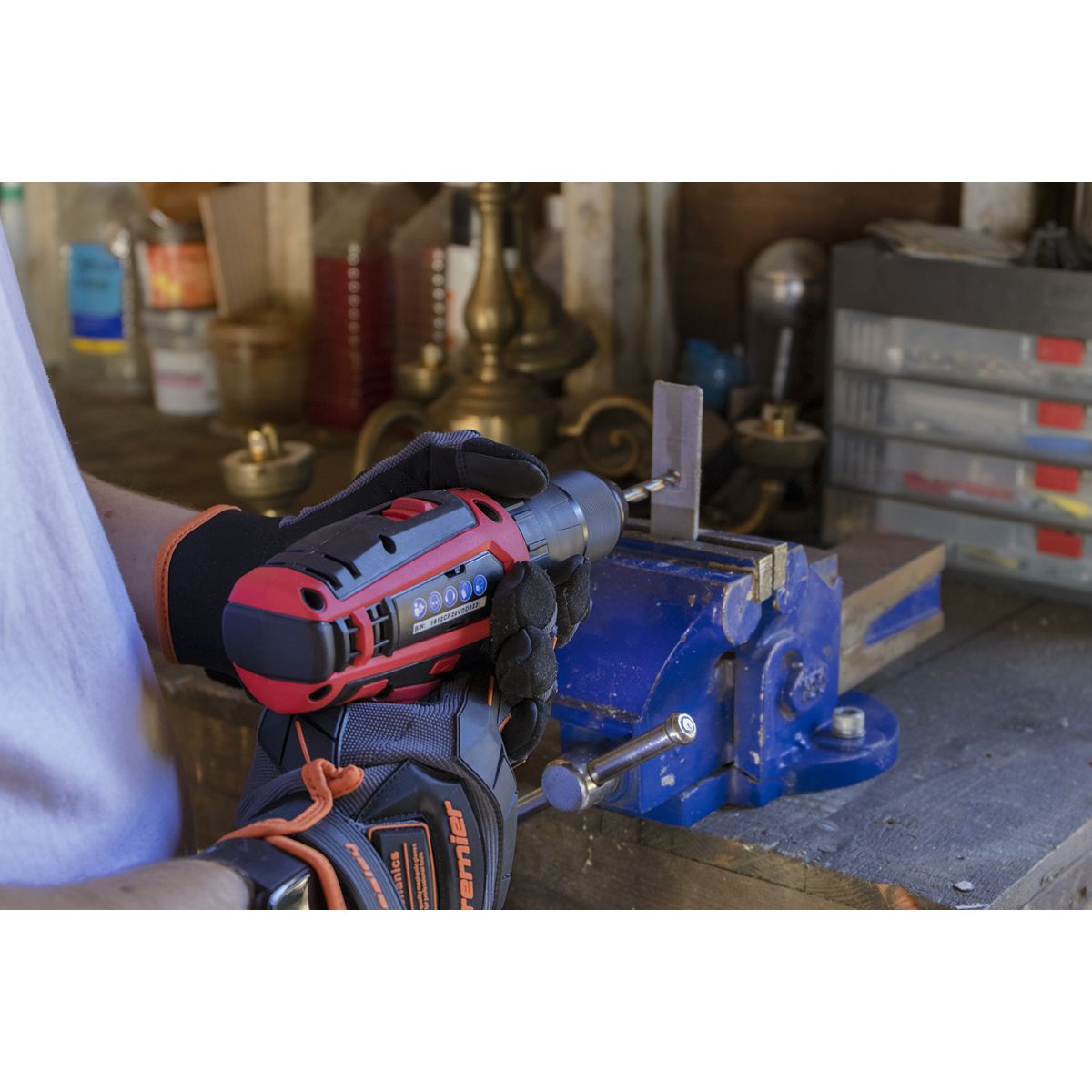 Sealey SV20 Series 13mm Cordless Combi Drill 20V - Body Only - Image 6