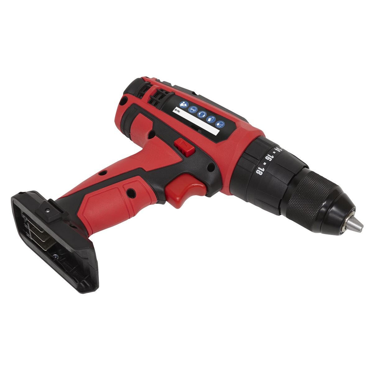 Sealey SV20 Series 13mm Cordless Combi Drill 20V - Body Only - Image 10