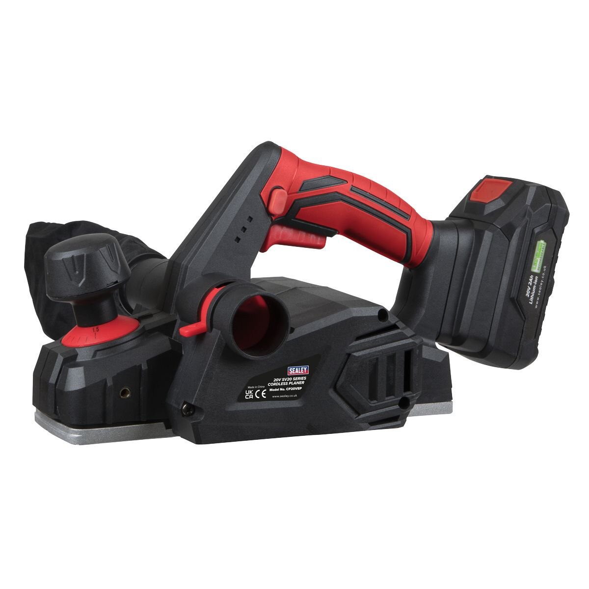 Sealey SV20 Series 82mm Cordless Planer 20V - Body Only - Image 2