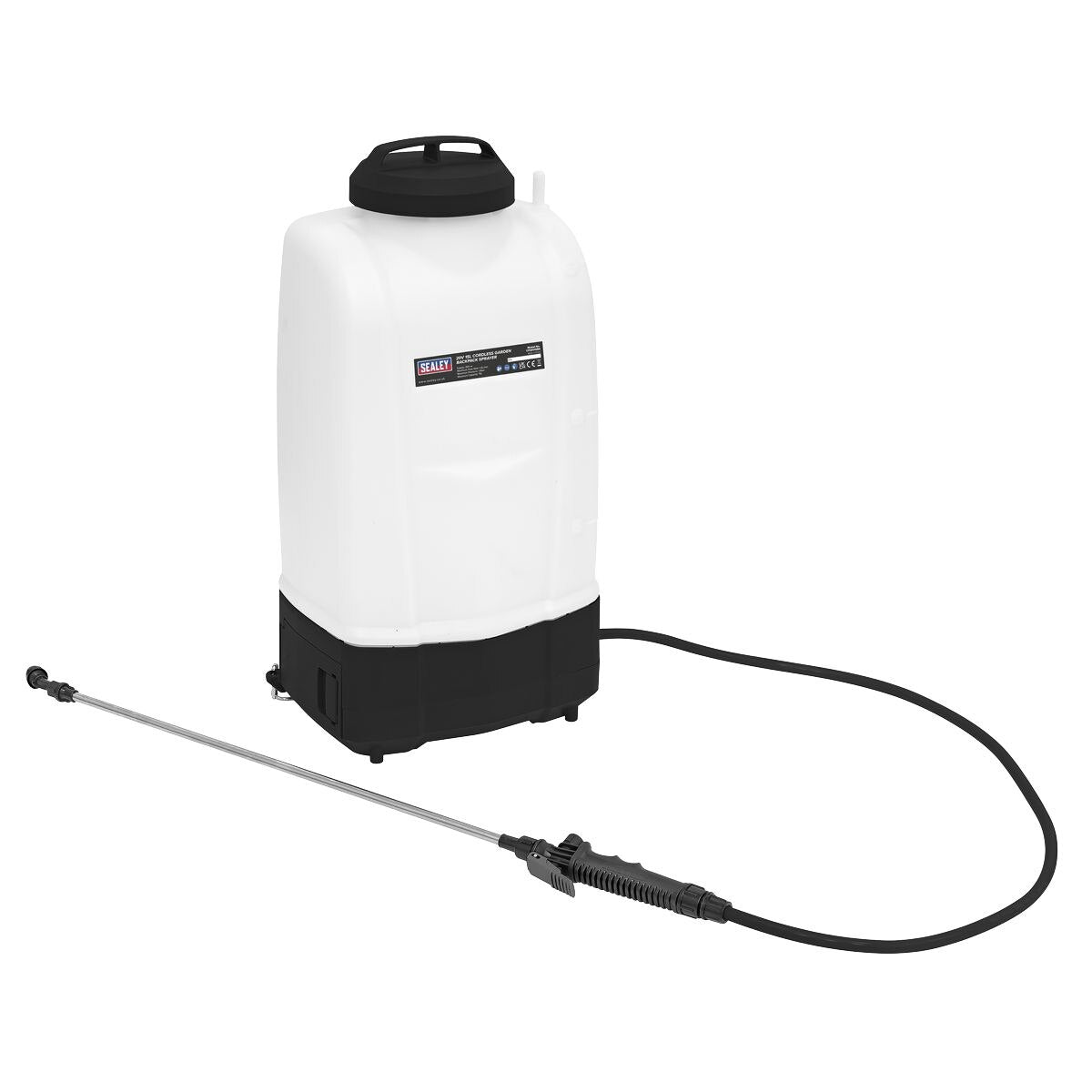 Sealey SV20 Series 15L Cordless Garden Backpack Sprayer 20V - Body Only - Image 4