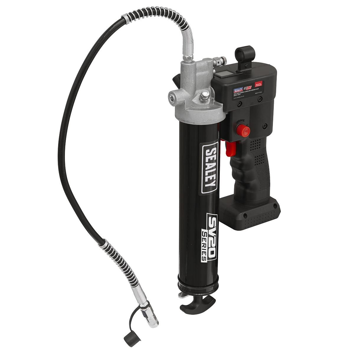 Sealey SV20 Series Cordless Grease Gun 20V - Body Only - Image 3