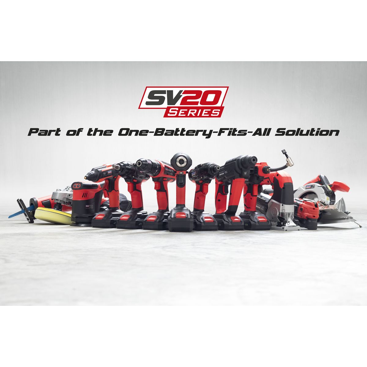 Sealey SV20 Series Cordless Heat Gun 20V - Body Only - Image 2