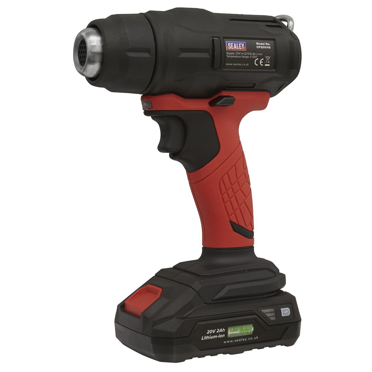 Sealey SV20 Series Cordless Heat Gun 20V - Body Only - Image 8