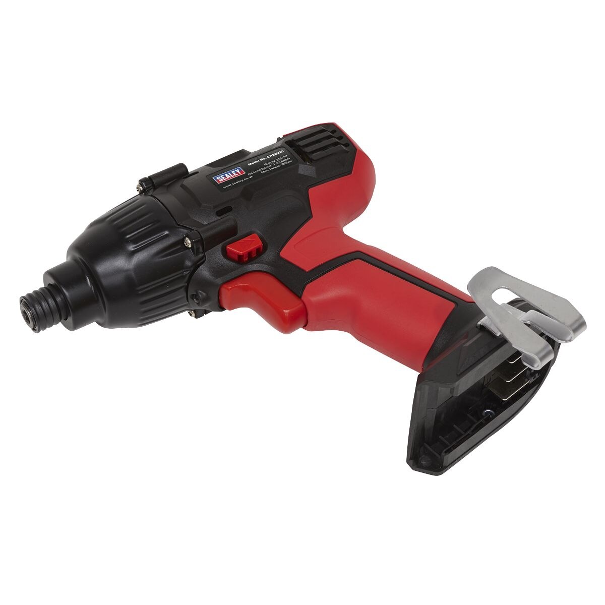 Sealey SV20 Series 1/4"Hex Drive Cordless Impact Driver 20V - Body Only - Image 4