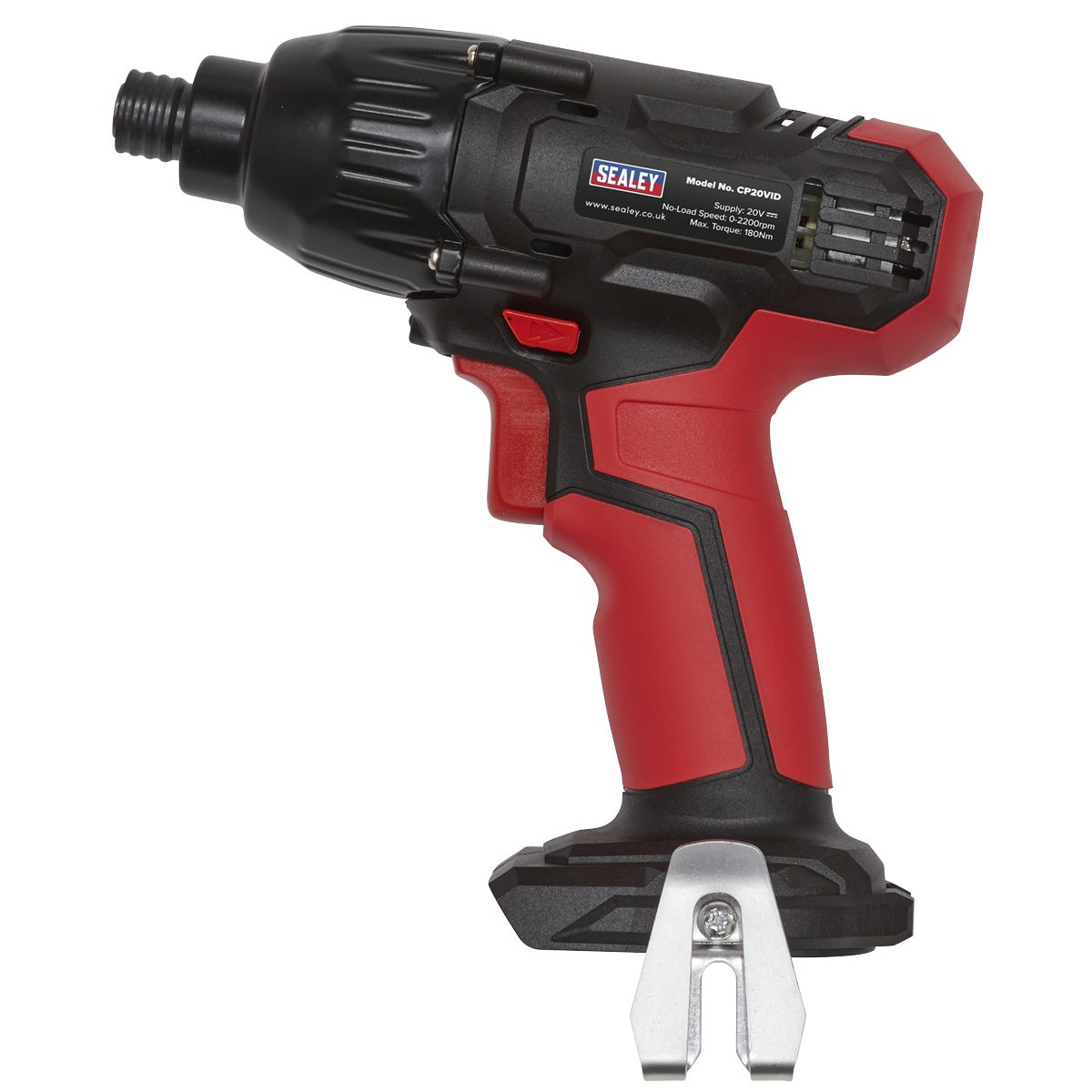 Sealey SV20 Series 1/4"Hex Drive Cordless Impact Driver 20V - Body Only - Image 6