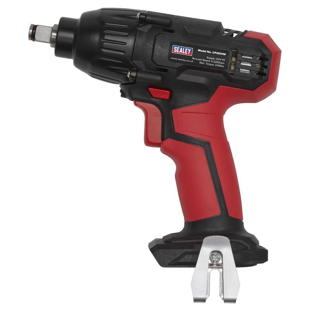Sealey SV20 Series 1/2"Sq Drive Impact Wrench 20V - Body Only - Image 5