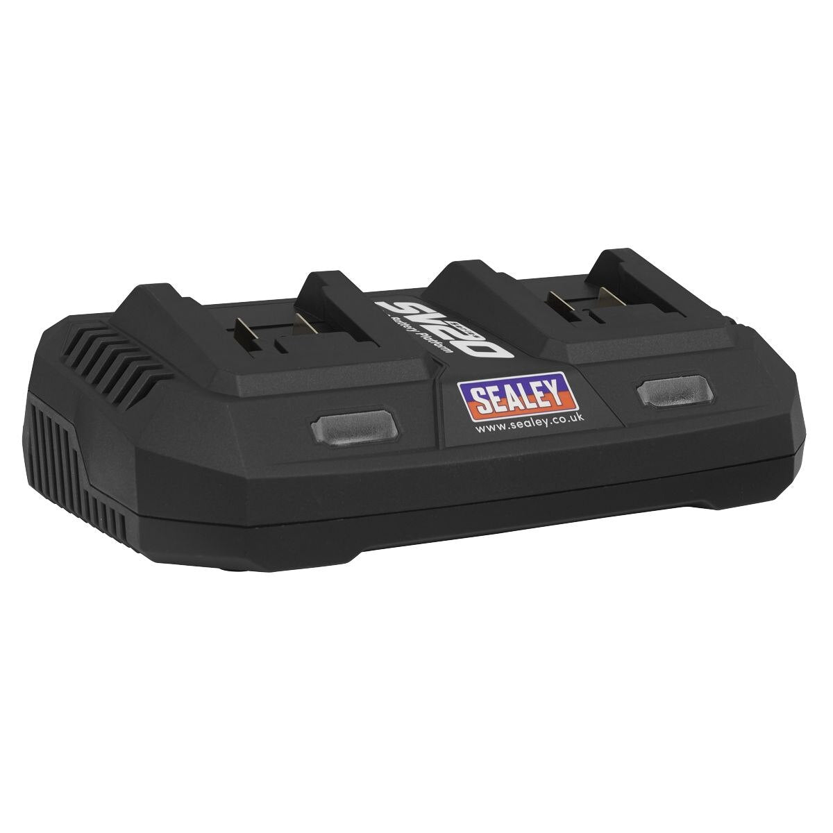 Sealey Fast Charge Dual Battery Charger for 20V SV20 Series - Image 3