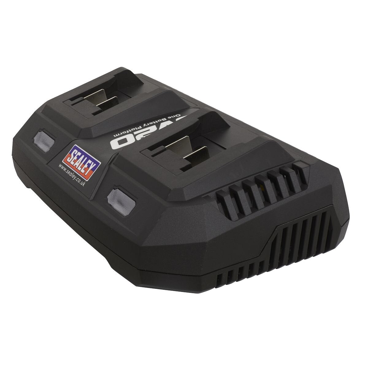 Sealey Fast Charge Dual Battery Charger for 20V SV20 Series - Image 6