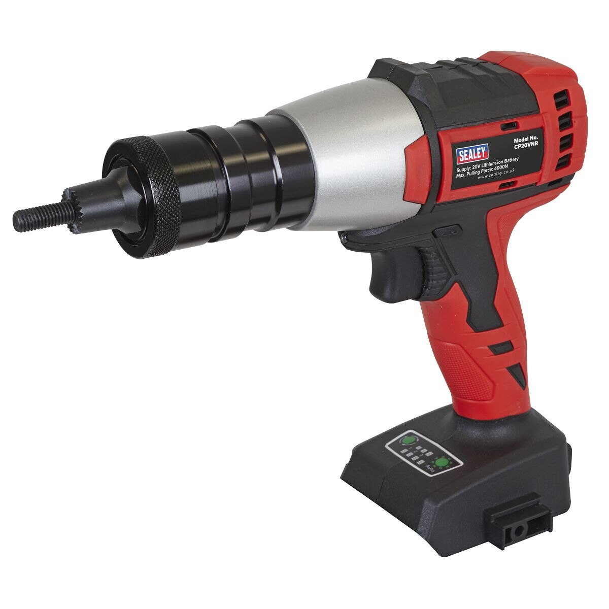 Sealey SV20 Series Brushless Cordless Nut Riveter 20 V - Body Only - Image 3