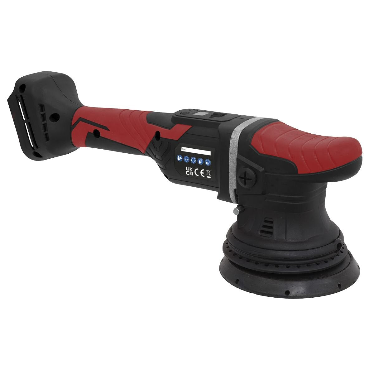 Sealey Premier SV20 Series 125mm Cordless Orbital Polisher 20V - Body Only - Image 2