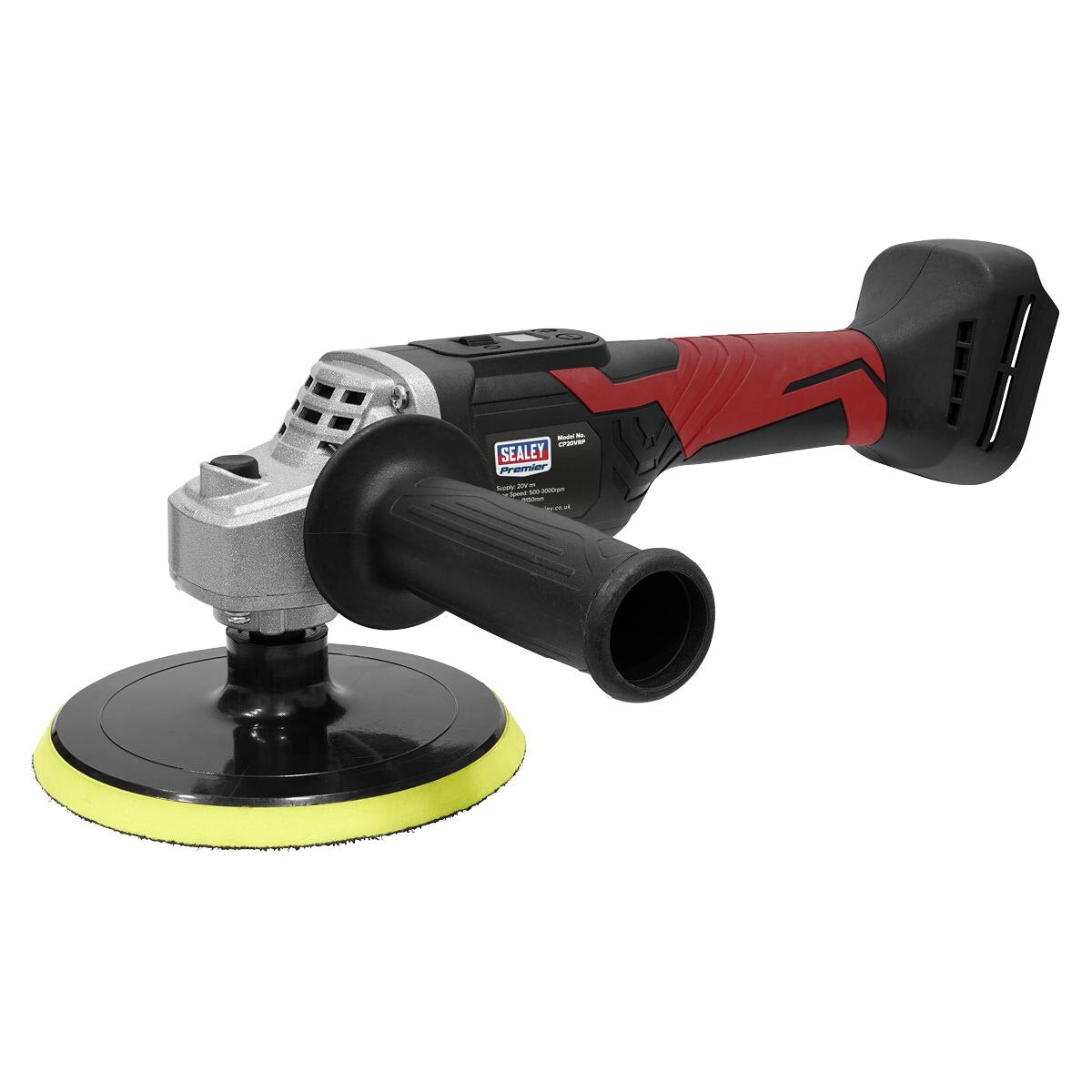 Sealey Premier SV20 Series 150mm Cordless Rotary Polisher 20V - Body Only - Image 4
