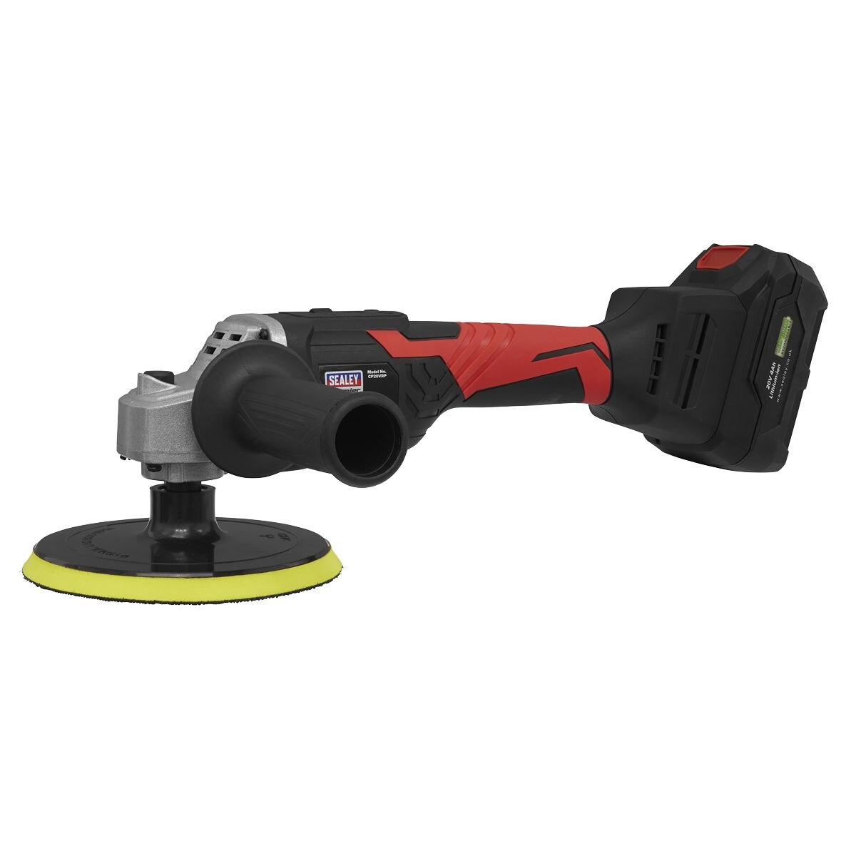 Sealey Premier SV20 Series 150mm Cordless Rotary Polisher 20V - Body Only - Image 7