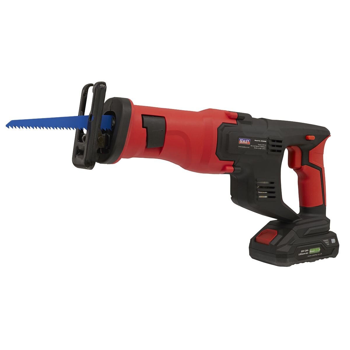 Sealey SV20 Series Cordless Reciprocating Saw 20V - Body Only - Image 5