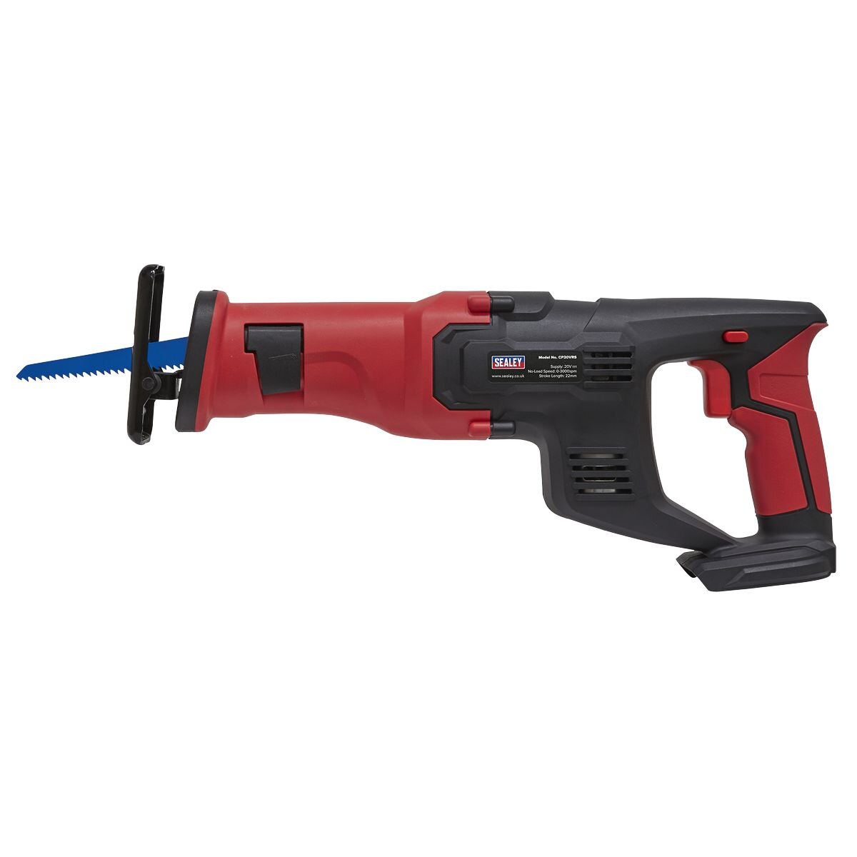 Sealey SV20 Series Cordless Reciprocating Saw 20V - Body Only - Image 6