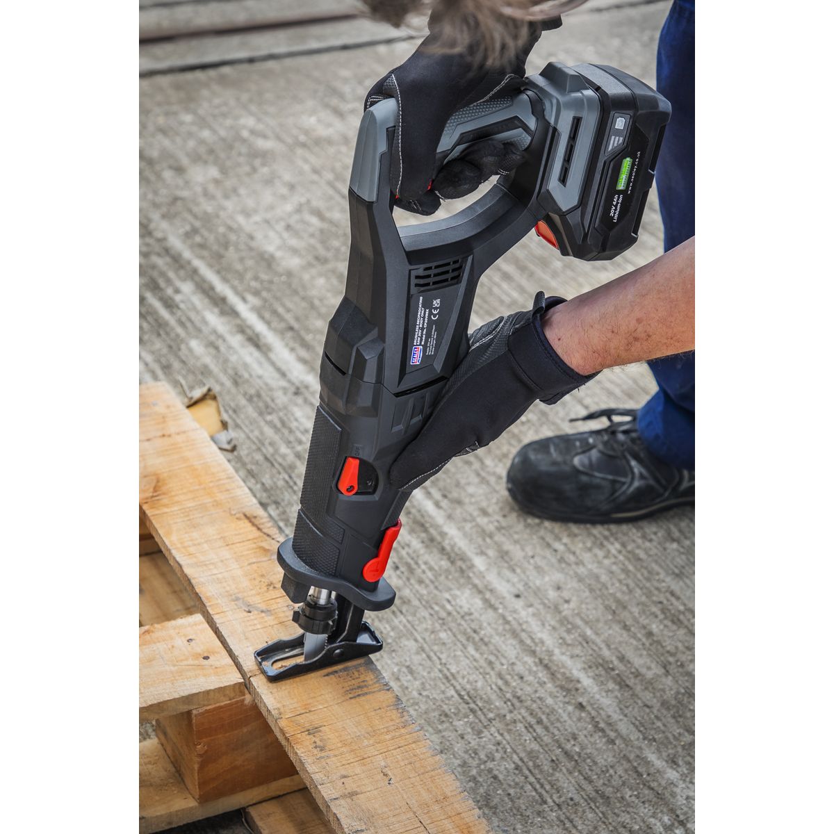 Sealey Premier SV20 Series Brushless Cordless Reciprocating Saw 20V - Body Only - Image 8