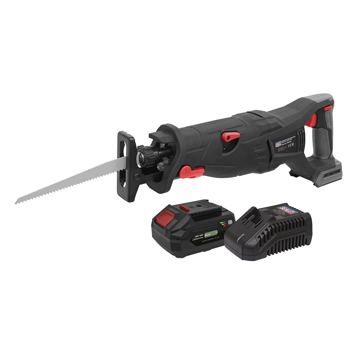 Premier SV20 Series Brushless Cordless Reciprocating Saw 20V 4Ah Kit CP20VRSXKIT1