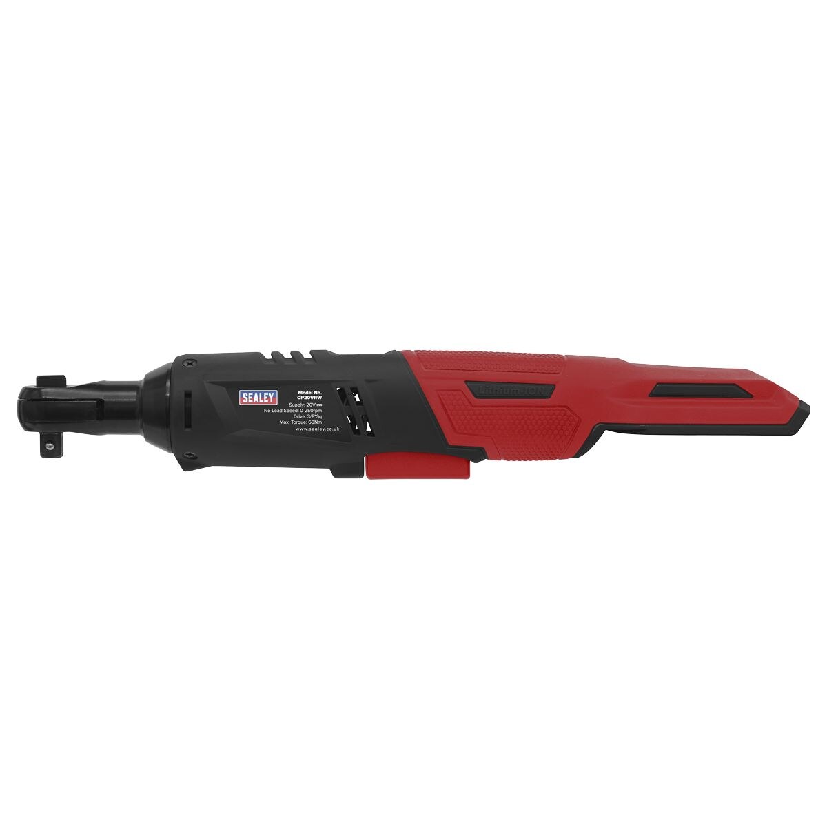 Sealey SV20 Series 3/8"Sq Drive Ratchet Wrench 60Nm 20V - Body Only - Image 5