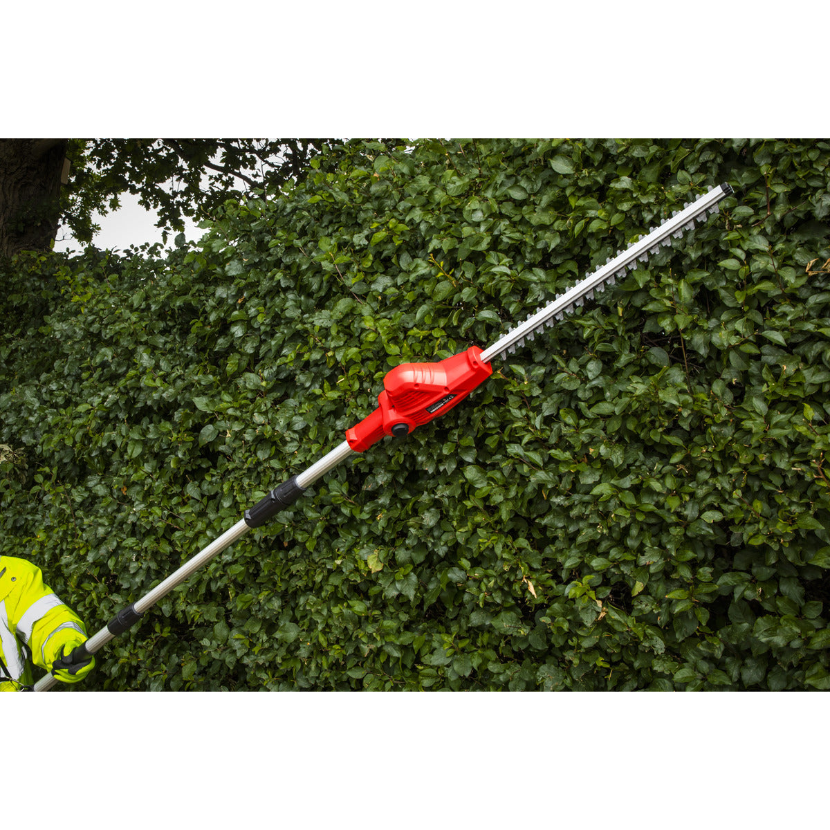 Sealey SV20 Series Cordless Telescopic Hedge Trimmer Kit 20V 2Ah CP20VTP01