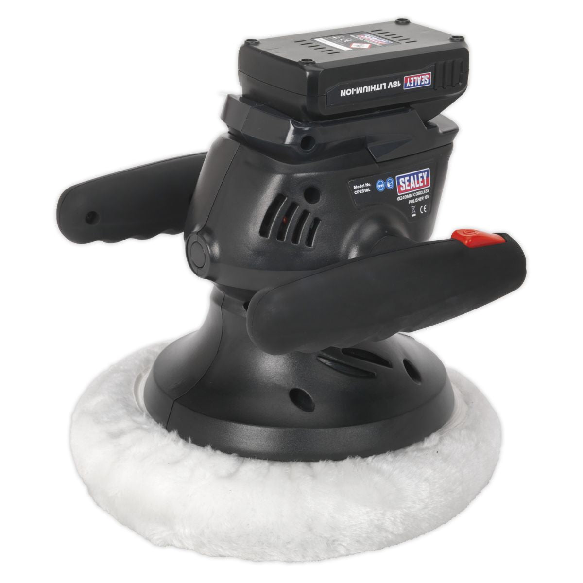 Sealey 240mm Cordless Polisher 18V - Image 1