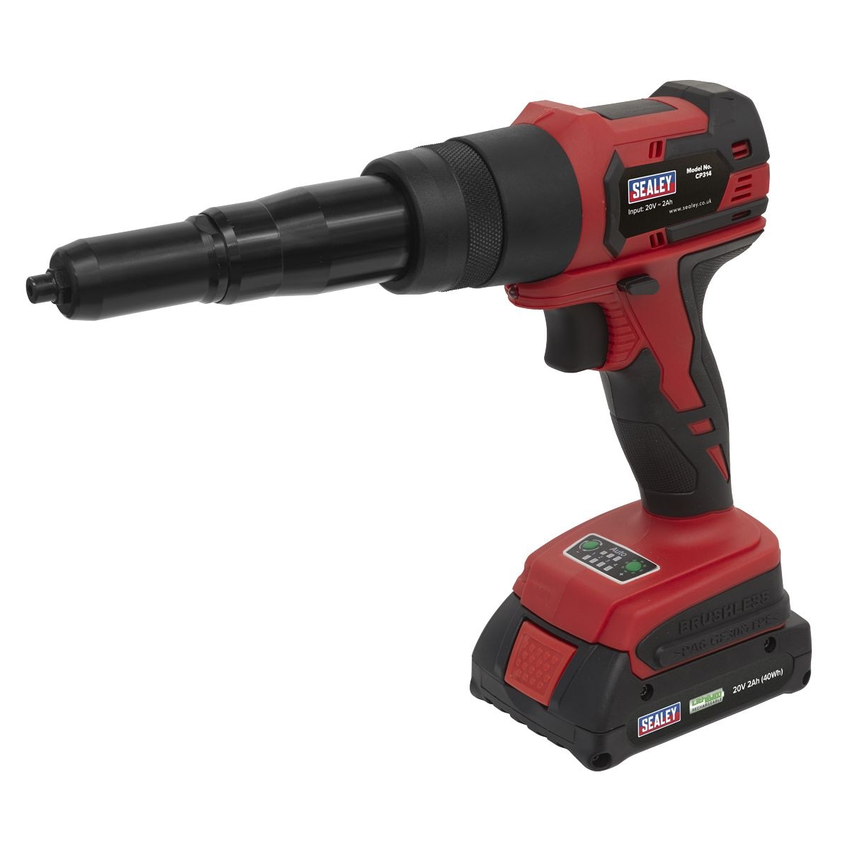 Sealey Cordless Riveter 20V 2Ah - Image 1