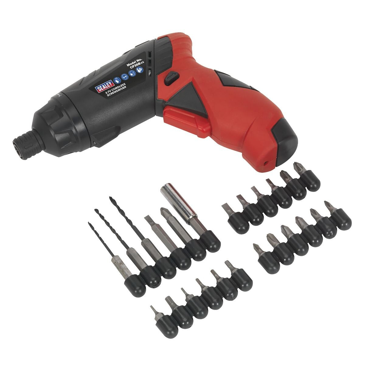 Sealey Cordless Screwdriver Set 3.6V 26pc - Image 5