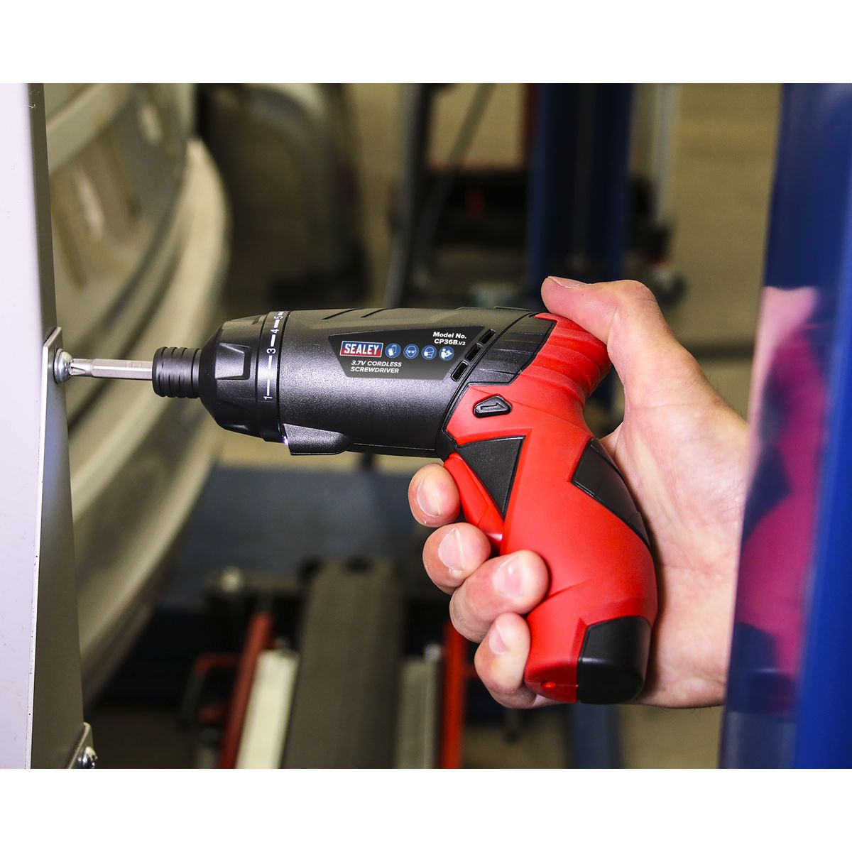 Sealey Cordless Screwdriver Set 3.6V 26pc - Image 6