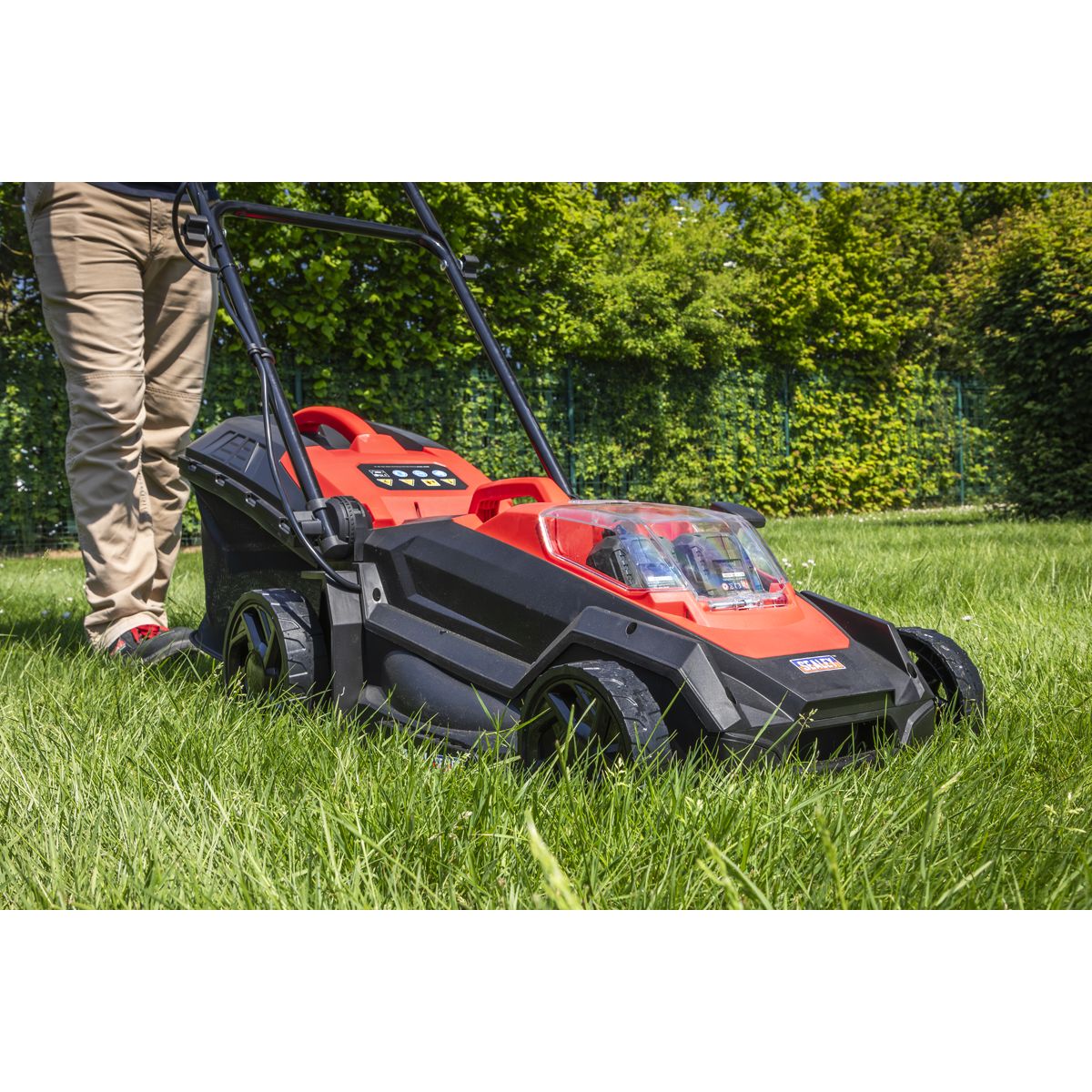 Sealey SV20 Series 40cm Cordless Lawn Mower 40V - Body Only - Image 2