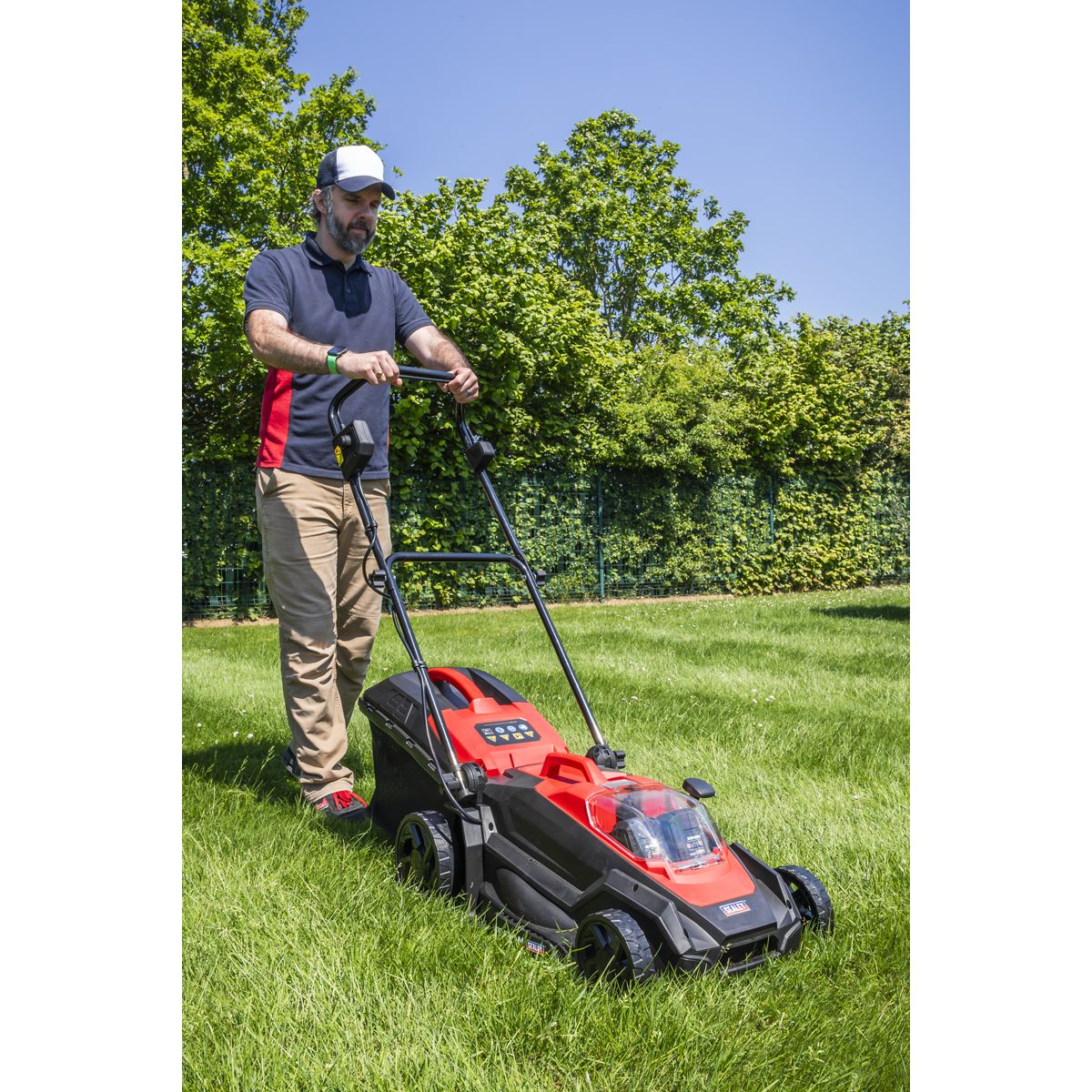 Sealey SV20 Series 40cm Cordless Lawn Mower 40V - Body Only - Image 5