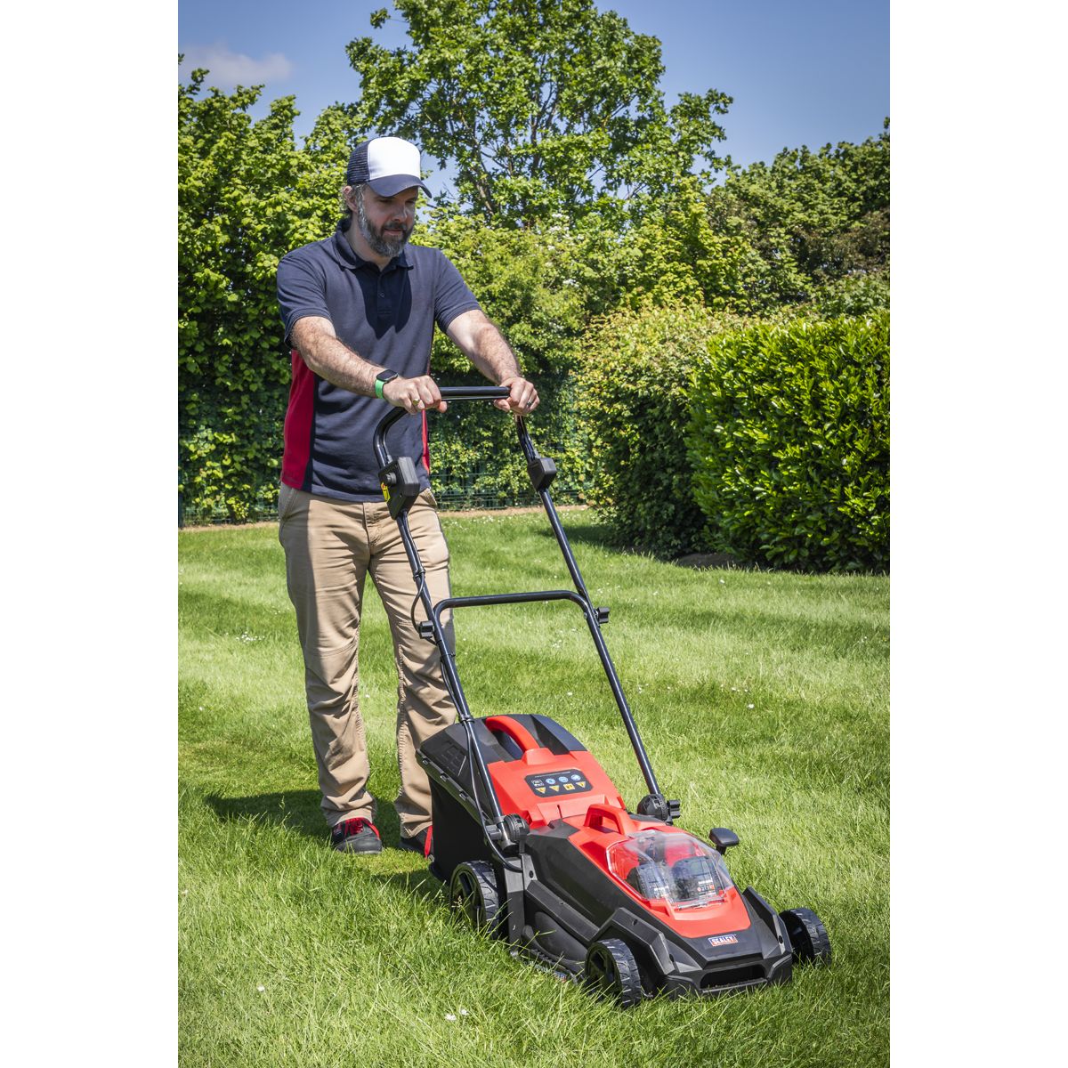 Sealey SV20 Series 40cm Cordless Lawn Mower 40V - Body Only - Image 9