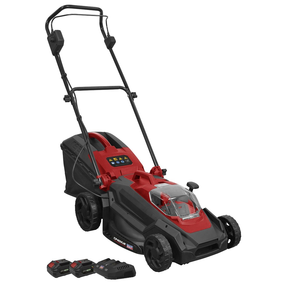 Sealey Cordless Lawn Mower Kit 40V 4Ah SV20 Series 40cm - Image 1